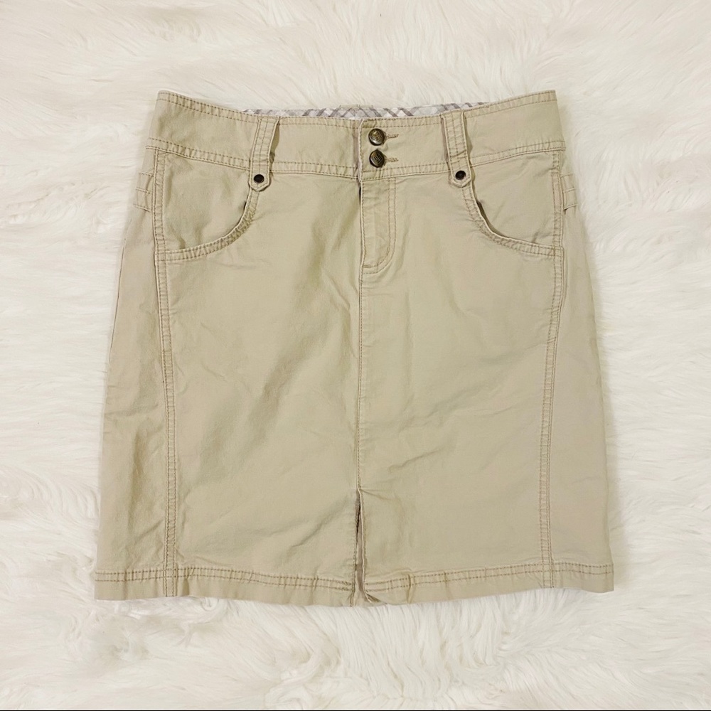 COLUMBIA Khaki Hiking Skirt